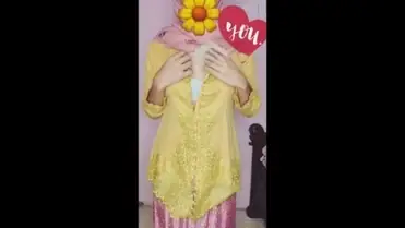 Live Ukhti Kebaya Hijab Pink Berani Menggoda