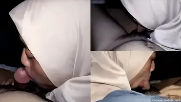 POV Jilbab Nyepong Nikmat Sampai Berdenyut